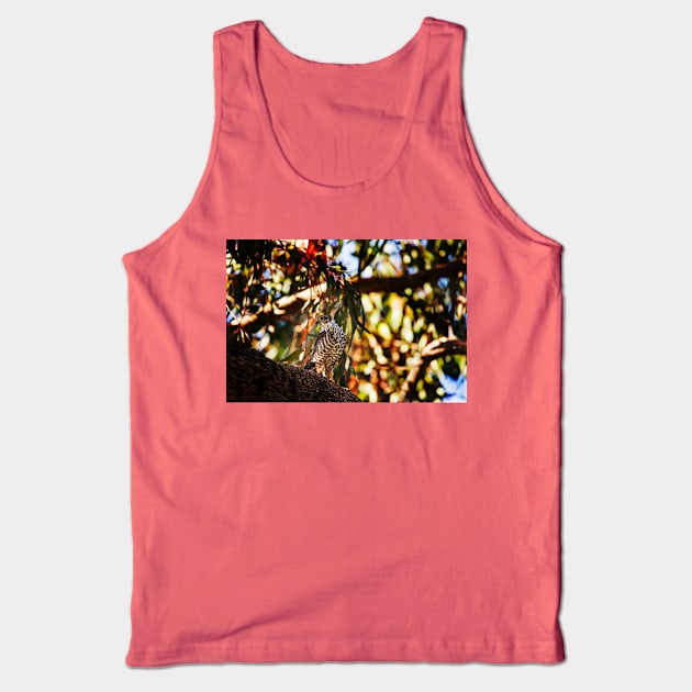 Brown Goshawk_VOA8386 Tank Top by seadogprints